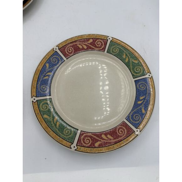 Oneida Sakura Salad Plates Majesticware Persia 7.5” Lot Set of 4 Sue Zipkin Vtg - Picture 8 of 11